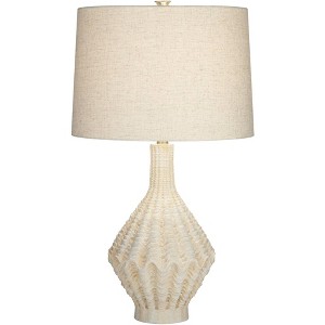 360 Lighting Destin Clam 29" Coastal Contemporary Table Lamp - 1 of 4