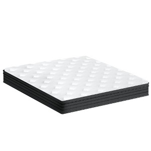 Resenkos Full Size Mattress 10 Inch Hybrid Mattress with Gel Memory Foam, Individual Pocket Spring Bed Mattress - 1 of 4