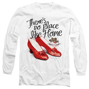 Men’s Wizard Of Oz Ruby Slippers 75th Anniversary Long Sleeve T-Shirt - 1 of 4