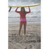 Calypsa Womens Half-Zip Color Block Rash Guard - 4 of 4
