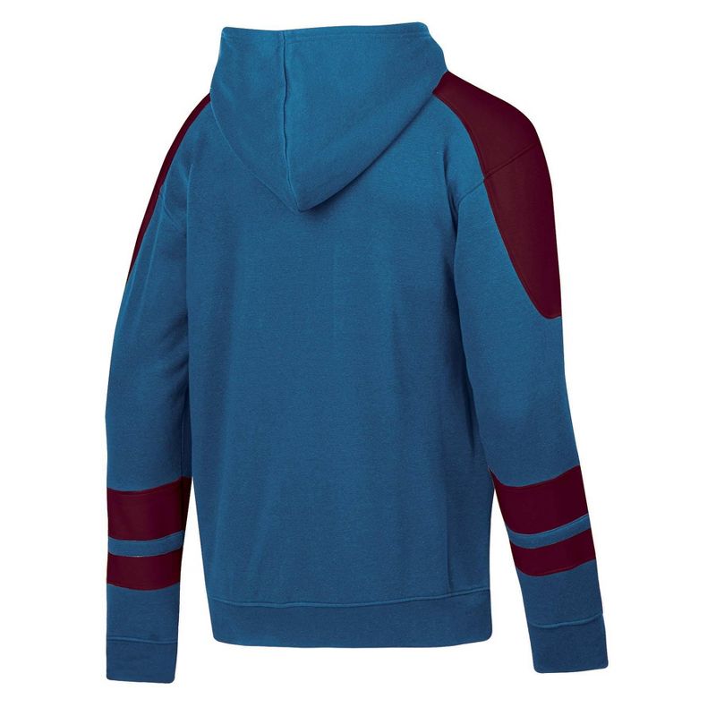 NHL Colorado Avalanche Men&#39;s Hooded Sweatshirt with Lace, 2 of 4