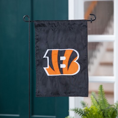 Evergreen NFL Cincinnati Bengals Garden Applique Flag 12.5 x 18 Inches Indoor Outdoor Decor