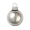 Northlight Shiny Finish Glass Christmas Ball Ornament - 7" (180mm) - Silver Smoke - 3 of 4