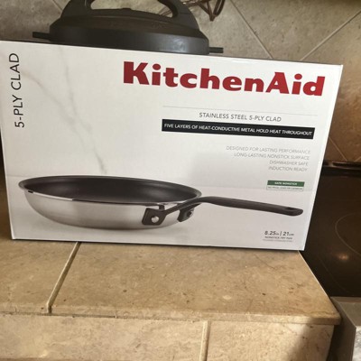 KitchenAid Frying Pan Multi-Ply Stainless Steel - ø 24 cm