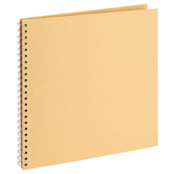  Juvale 80 Pages Hardcover Kraft Scrapbook Albums, Blank Journal  for Scrapbooking (8x8 Inches) : Arts, Crafts & Sewing