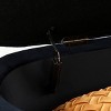 GlasFlength Ottomans and Benches Storage Ottoman Bench Upholstered Tufted Bench Golden Metal Legs for Room, Black, 48.43"*16.93"*19.69" - 4 of 4