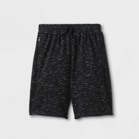 Boys' Moto Knit Pull-on Shorts - Art Class™ Black L Husky : Target