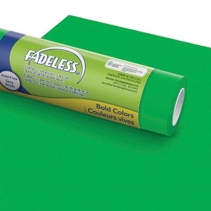 Fadeless Paper Roll, Apple Green, 48 Inches x 50 Feet - 1 of 4