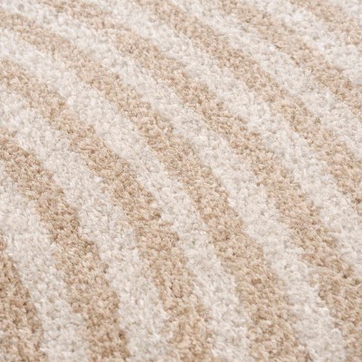 Hauteloom Allard Beige Washable Area Rug