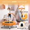 VYNXARIA Orange Baby Trampoline with Handles: Safer, Made of Elastic Ropes for Toddlers - 3 of 4