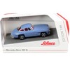 Mercedes Benz 300 SL Blue with Red Interior 1/64 Diecast Model Car by Schuco - 3 of 3