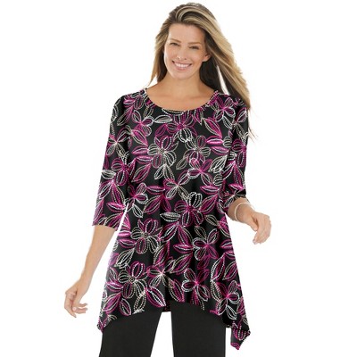 Woman Within Swing Hem Tunic