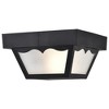 Nuvo Lighting 1 - Light Flush Mount in  Black - 3 of 4
