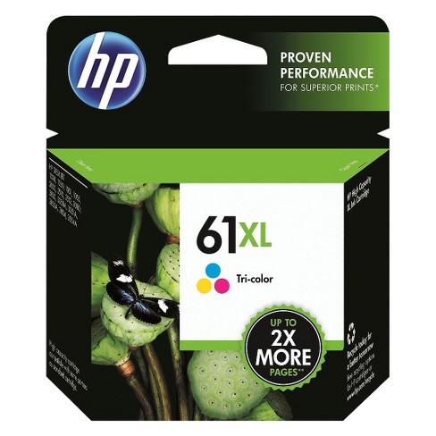 Hp 61xl Single Ink Cartridge Tri Color Ch564wn 140 Target