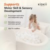 KIDKII Lux Play Set 9-Piece Firm Foam Climbing and Ball Pit for Toddlers, Beige - 4 of 4