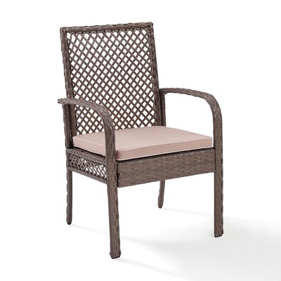 Tribeca Outdoor Wicker Dining Chair - Crosley