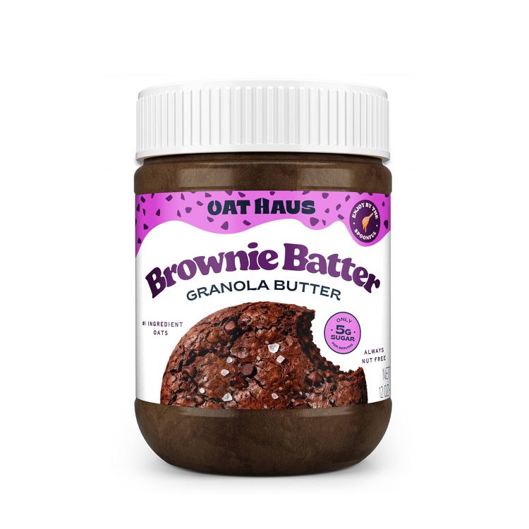 Oat Haus Brownie Batter Granola Butter - 12oz, 1 of 7