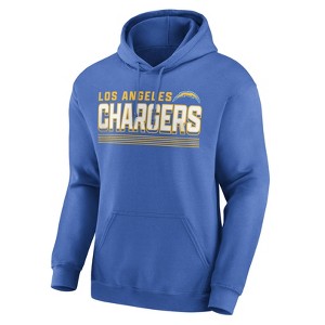 NFL Los Angeles Chargers Men's Long Sleeve Core Fleece Hoodie - 1 of 3