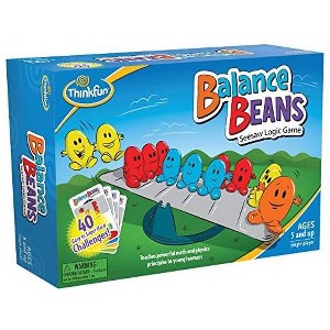 ThinkFun Balance Beans Seesaw Logic Game, STEM Learning, Ages 5+, Card Game - 1 of 3