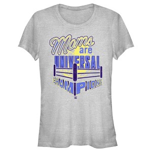 Juniors Womens WWE Moms Are Universal Champions T-Shirt - 1 of 4