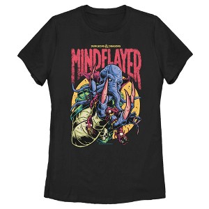 Women's Dungeons & Dragons The Mind Flayer and Illithid Larvae Will Win T-Shirt - 1 of 4