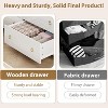 TackView Drawer Dresser for Bedroom, 54'' Wide Dresser, Chest of Drawers, Wooden Chest with Clothes Storage Cabinet - 3 of 4