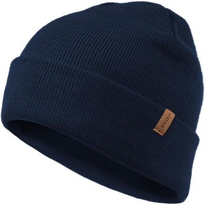 ZUPPAD Adult General Sizing Beanie for Men Women Cuffed Thick Knitted Unisex Winter Hat Beanies Skull Cap Hats 1 Pack - 1 of 4