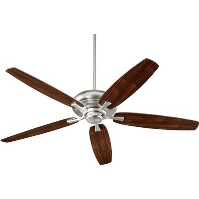 Quorum Lighting Apex 56 5-Blade Satin Nickel Ceiling Fan