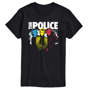 Men's - The Police - The Police Color Pop Short Sleeve Graphic T-Shirt - 1 of 4