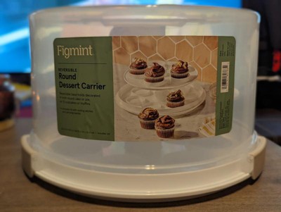 Round Cake Carrier White/clear - Figmint™ : Target