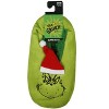 Seven Times Six Dr. Seuss GRINCH Who Stole Christmas Grinch Slipper Socks No-Slip Sole Green - 4 of 4
