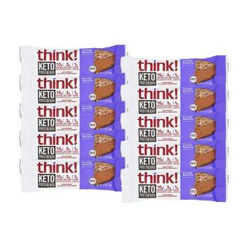 Think! Chocolate Mousse Pie Keto Protein Bar - 10 bars, 1.2 oz