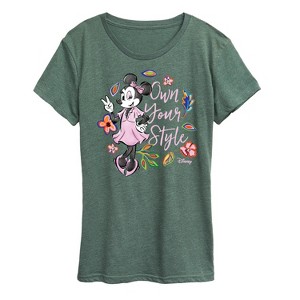 Women's - Disney - Own Your Style Short Sleeve Graphic T-Shirt - 1 of 4