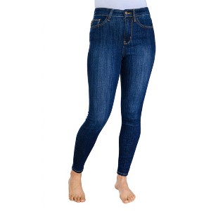 Women's Back Yoke Skinny Jeans with Phone Pocket - Judy Blue - 1 of 4