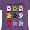 Girls' - Instant Message - Lucky Cat Fitted Short Sleeve Graphic T-Shirt - 2 of 4