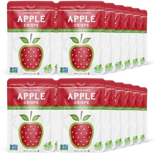 Nature's Turn Freeze-Dried Fruit Snacks - Apple Crisps -  No Sugar Added, Non GMO, Gluten Free, Nothing Artificial - 10g (.35oz) - 24-PACK - 1 of 4