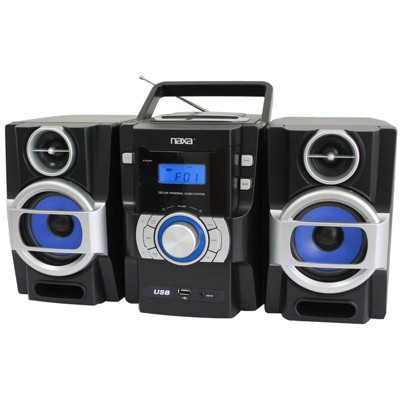 Naxa Portable MP3/CD Player with PLL FM Radio & USB Input : Target