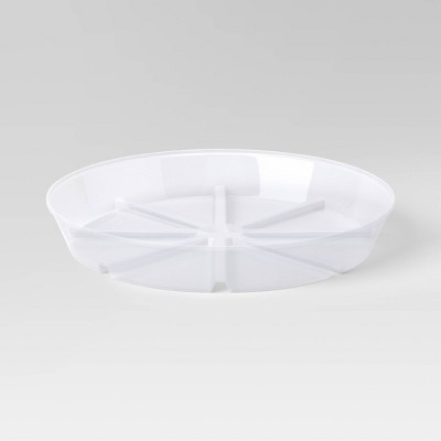 Plastic Planter Saucer Clear 10" - Threshold™