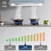 Range Hoods Built-In/Insert Range Hood 30 Inch, Ducted/Ductless Convertible Kitchen Vent Hood, Stainless Steel Stove Hood - 4 of 4