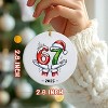 Lomsoe Santa Says 67 Gifts Christmas Ornament 2025 for Women Men Friends Six Seven Ornaments Gifts for Christmas Tree Christmas Decor Christmas Gift - 2 of 4