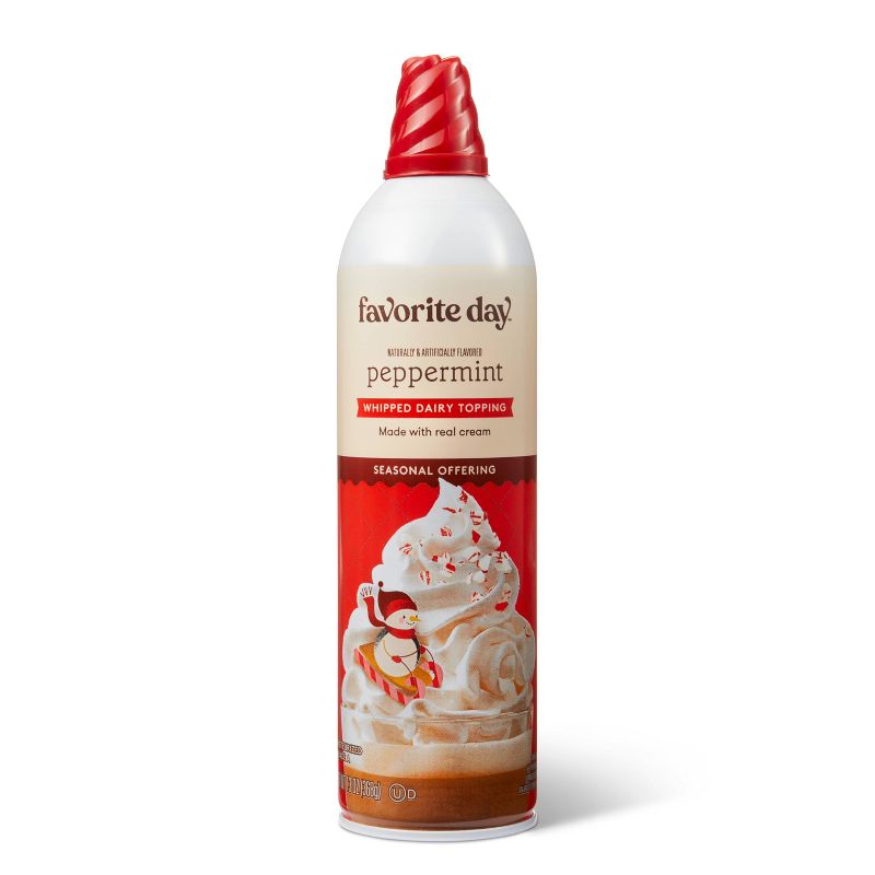 Peppermint Whipped Dairy Topping - 13oz - Favorite Day&#8482;, 1 of 11