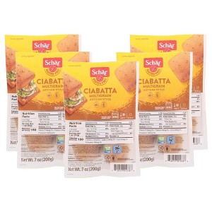 Schar Multigrain Ciabatta - Case of 5/7 oz - 1 of 4