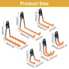 Unique Bargains Slat Wall Garage Lawn Yard Garden Hanging Organizing Storage Hooks 12 Pcs - 2 of 4