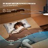 Siljoy 52 Inch Ceiling Fans with Lights and Remote Control for Bedroom, Modern Black Ceiling Fan with Quiet Reversible DC Motor, 3CCT, Dimmable - 2 of 4
