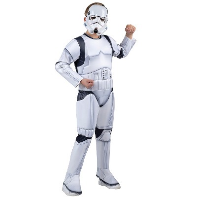 Jazwares Boys' Stormtrooper Qualux Costume - Size 4-6 - White