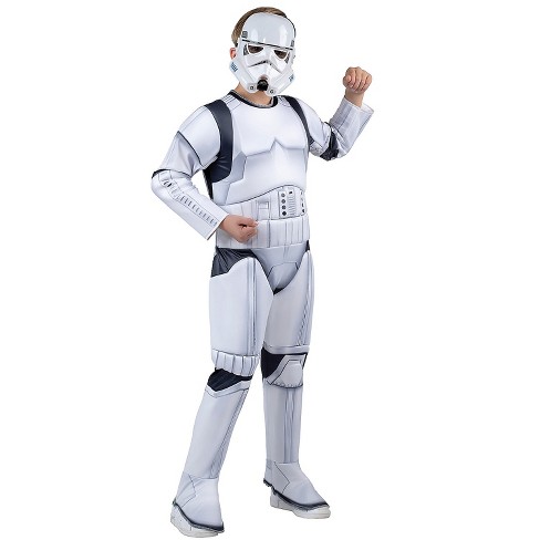Jazwares Boys' Stormtrooper Qualux Costume - Size 4-6 - White : Target