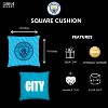 Manchester City FC Character World Official Blue Reversible 2 Sided Cushion (16 x 16 Inches) - 2 of 4