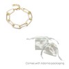 Adornia Gold Plated Chunky Paperclip Chain Bracelet - 4 of 4