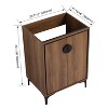 NicBex 24/30"Freestanding Bathroom Vanity with/whitout Top Ceramic Sink,Chic Bathroom Storage Cabinet with 2 Soft Closing Door,1.38"Pre-drilled Faucet - 4 of 4