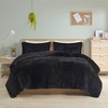 Gulches Twin/Twin XL Shaggy Long Fur Comforter Mini Set - 2 of 4